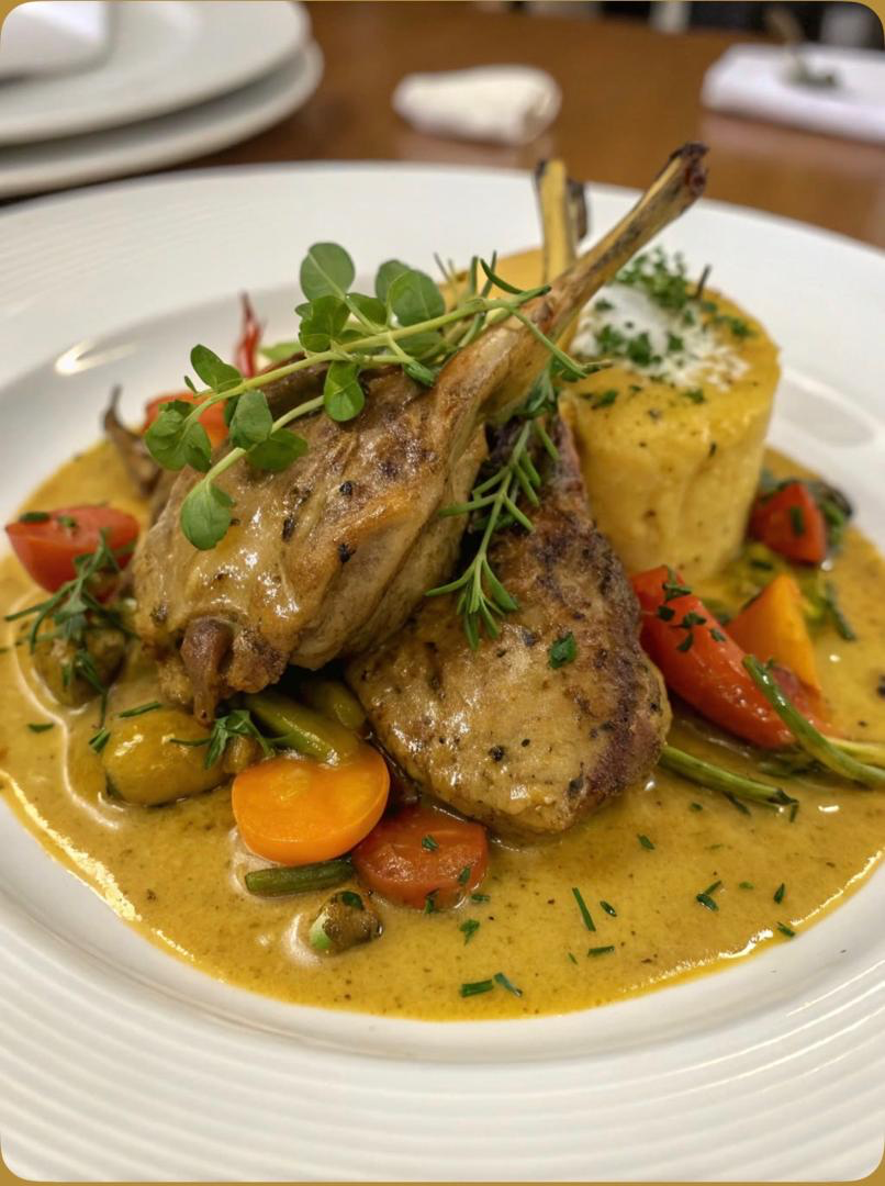Lapin á la mourtade